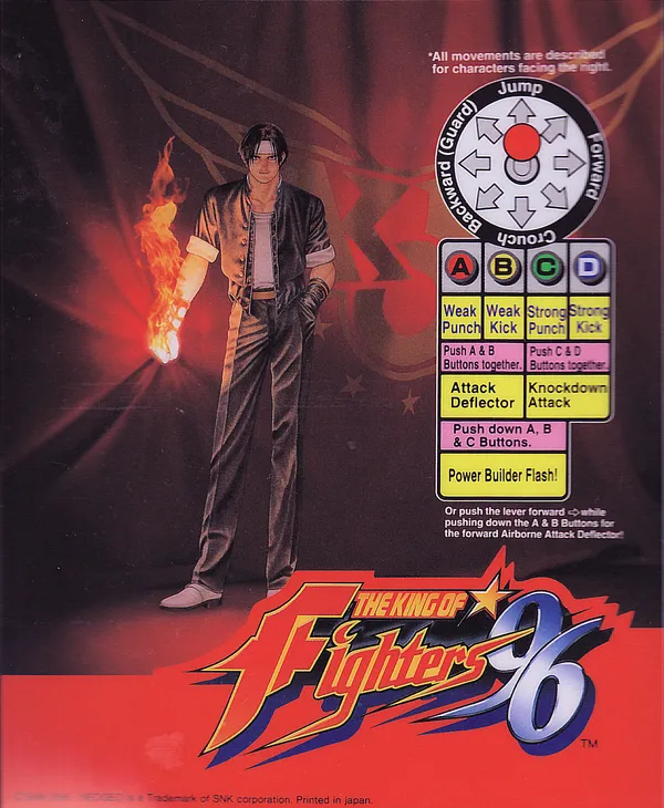 King of Fighters '96 mini marquee